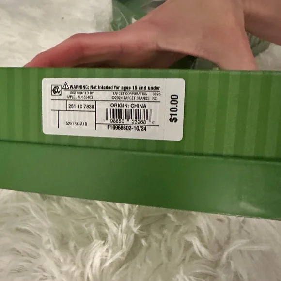 NWT Kate spade X Target floral linear Earrings SET OF 2 navy and green - Picture 14 of 15